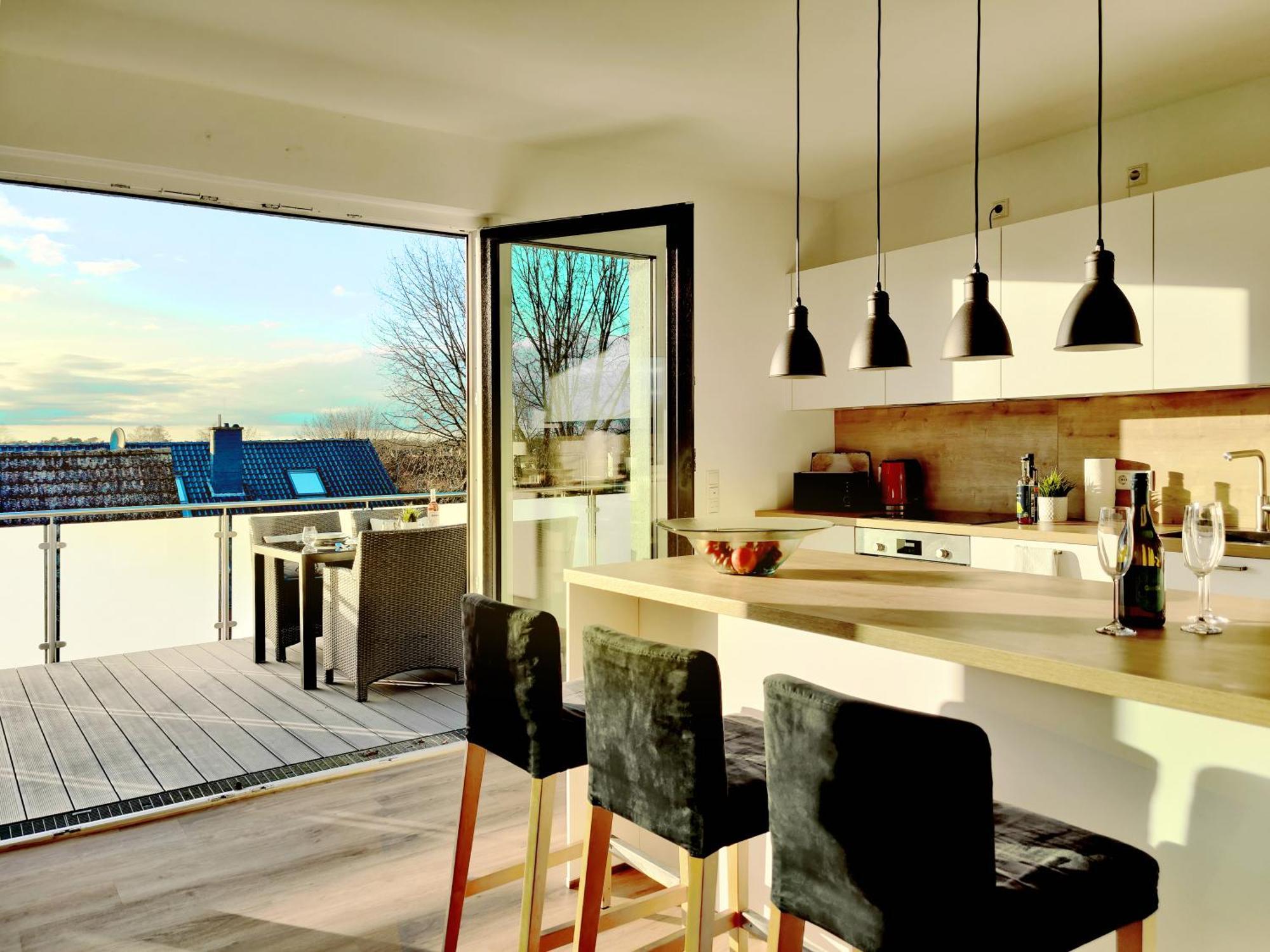 Penthouse Mit Whirlpool Bei Hannover Burgwedel  Luaran gambar